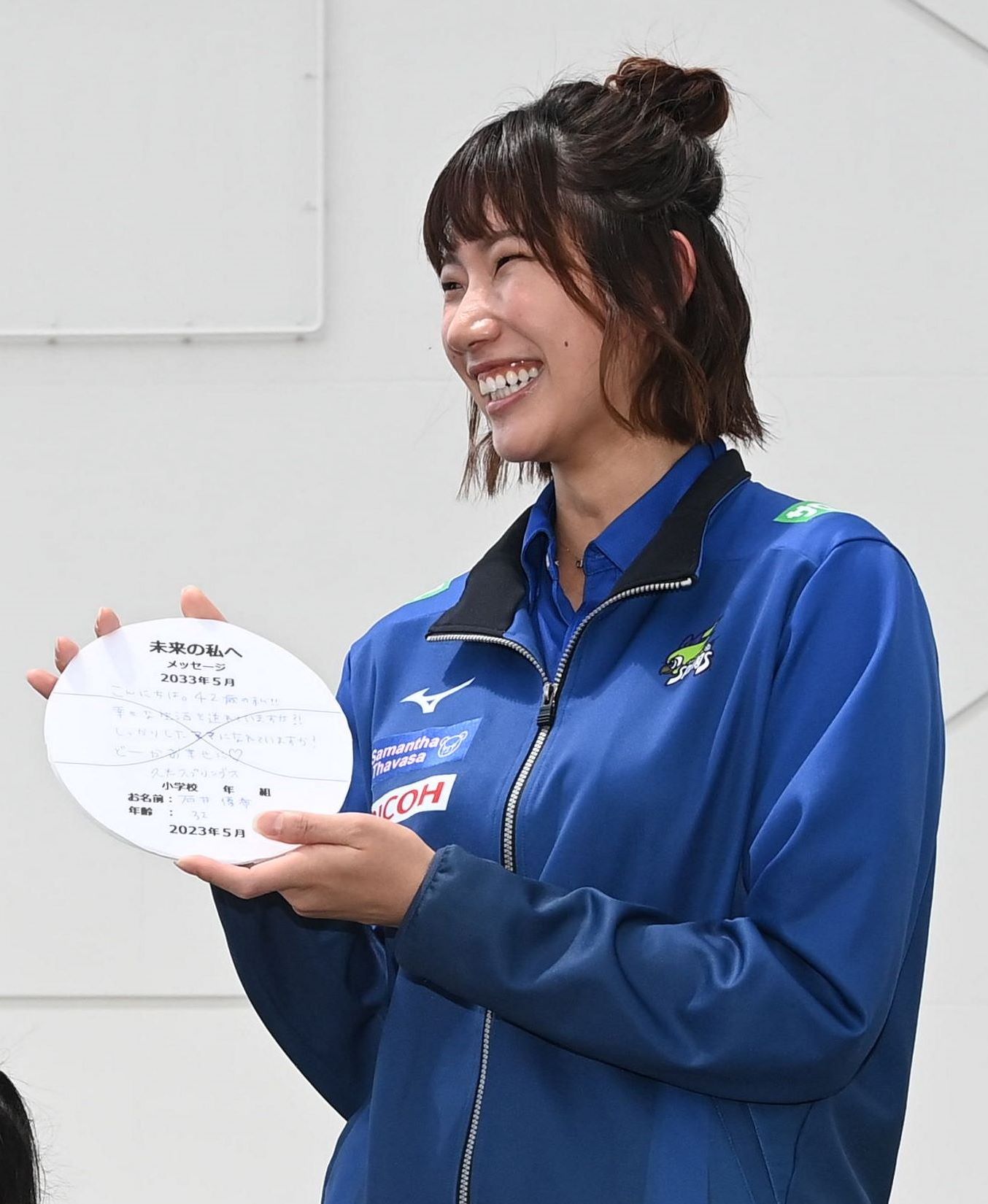 写真】笑顔あり！涙あり！石井優希の現役最後の特別ショット：「おっ