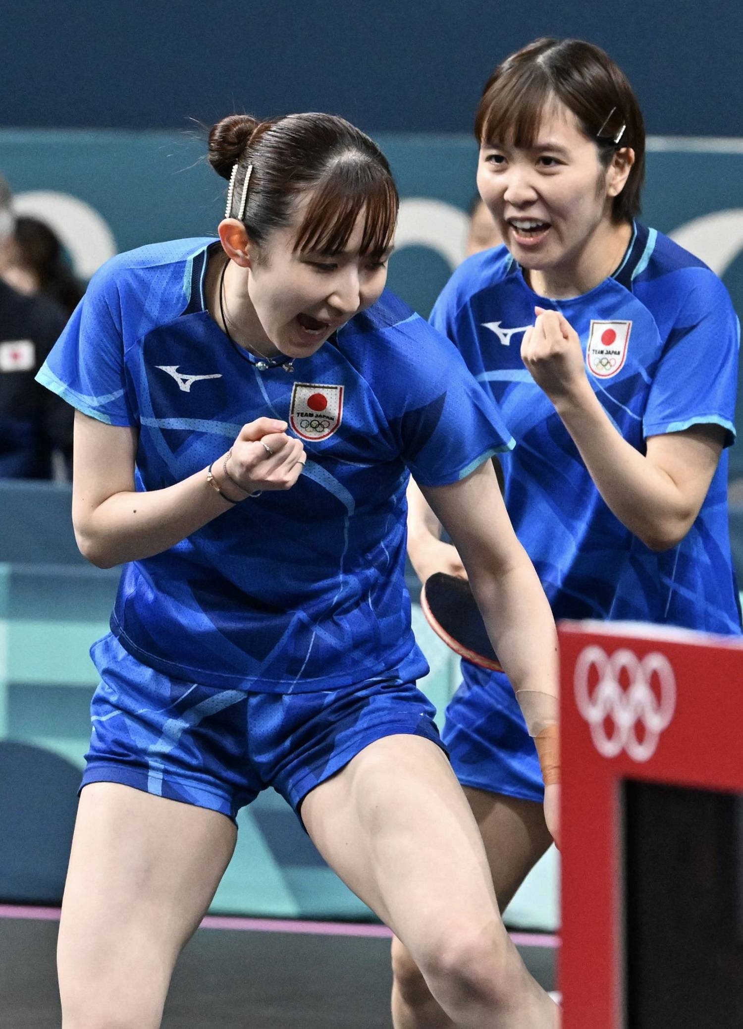 カメラマンが撮影したパリオリンピック 現地時間8日 卓球女子