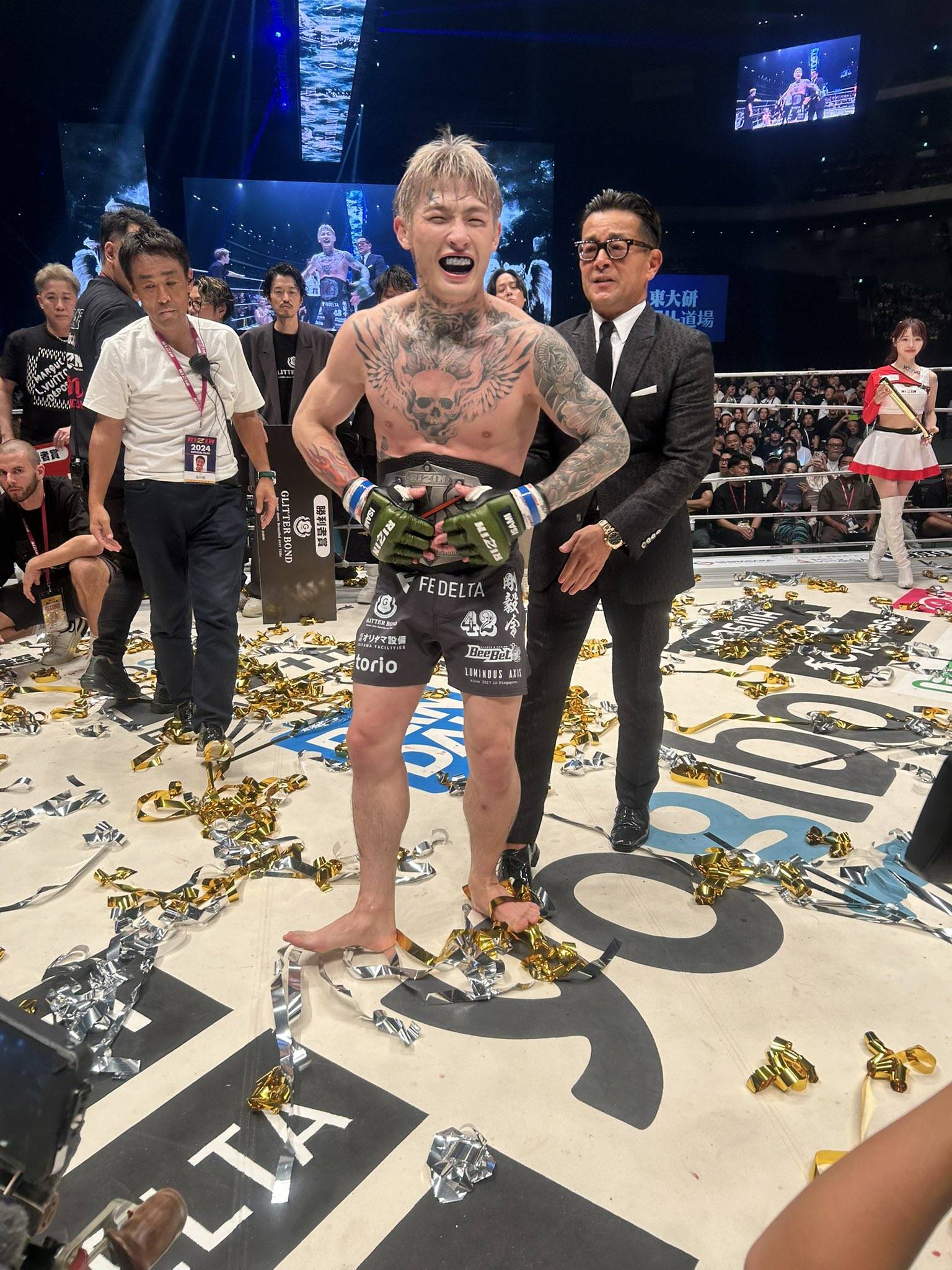 最終！UFC オープンフィンガーグローブ　朝倉海　平本蓮　RIZIN PRIDE UFC オープンフィンガーグローブ 朝倉海 平本蓮 PRIDE RIZIN