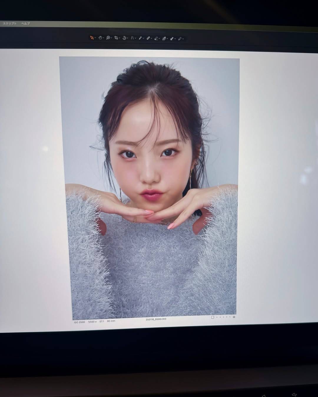 本田真凜　顔アップ 