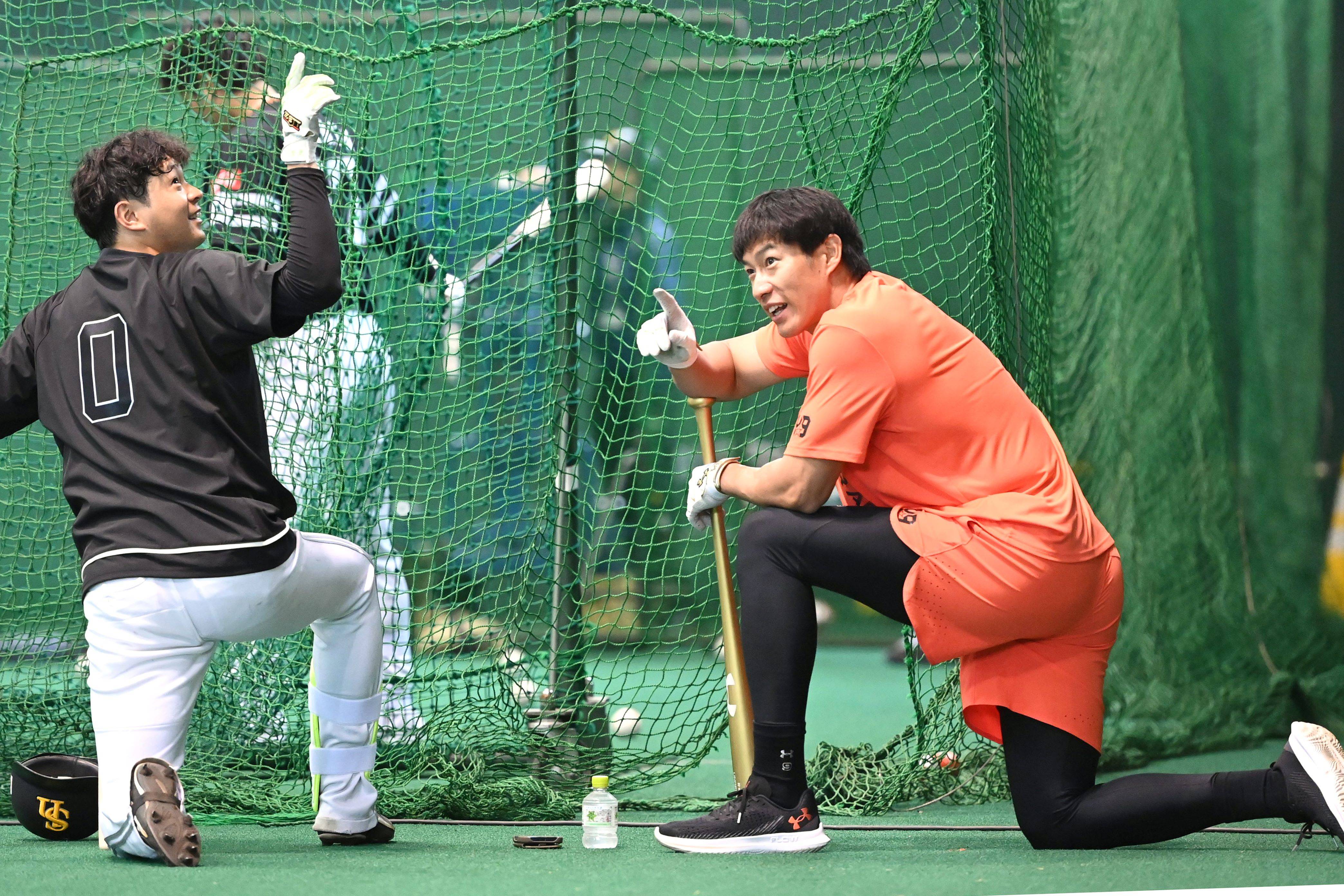 ソフトバンク柳田悠岐の「黄金バット」、上沢直之初ブルペン