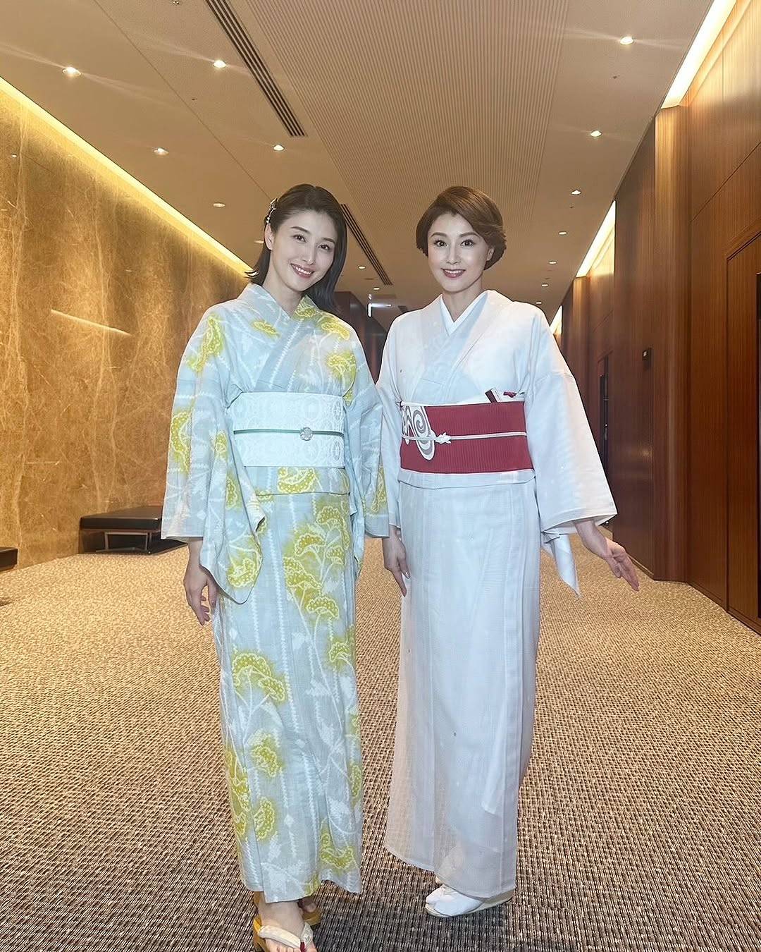 熟女　集合 40歳・人気タレント、有名女優と〝着物美人ツーショット〟「姉妹みたいですね」「お二人とも眩しいです…」：「おっ！」でつながる地元密着のスポーツ応援メディア  西スポWEB OTTO!