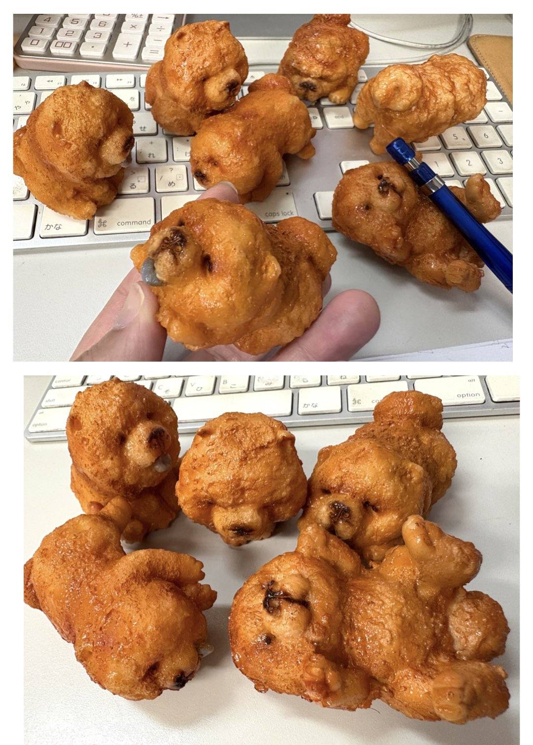 くらしを楽しむアイテム 鶏のから揚げ〟が、よく見たら…とっても可愛らしい食品サンプル 食器