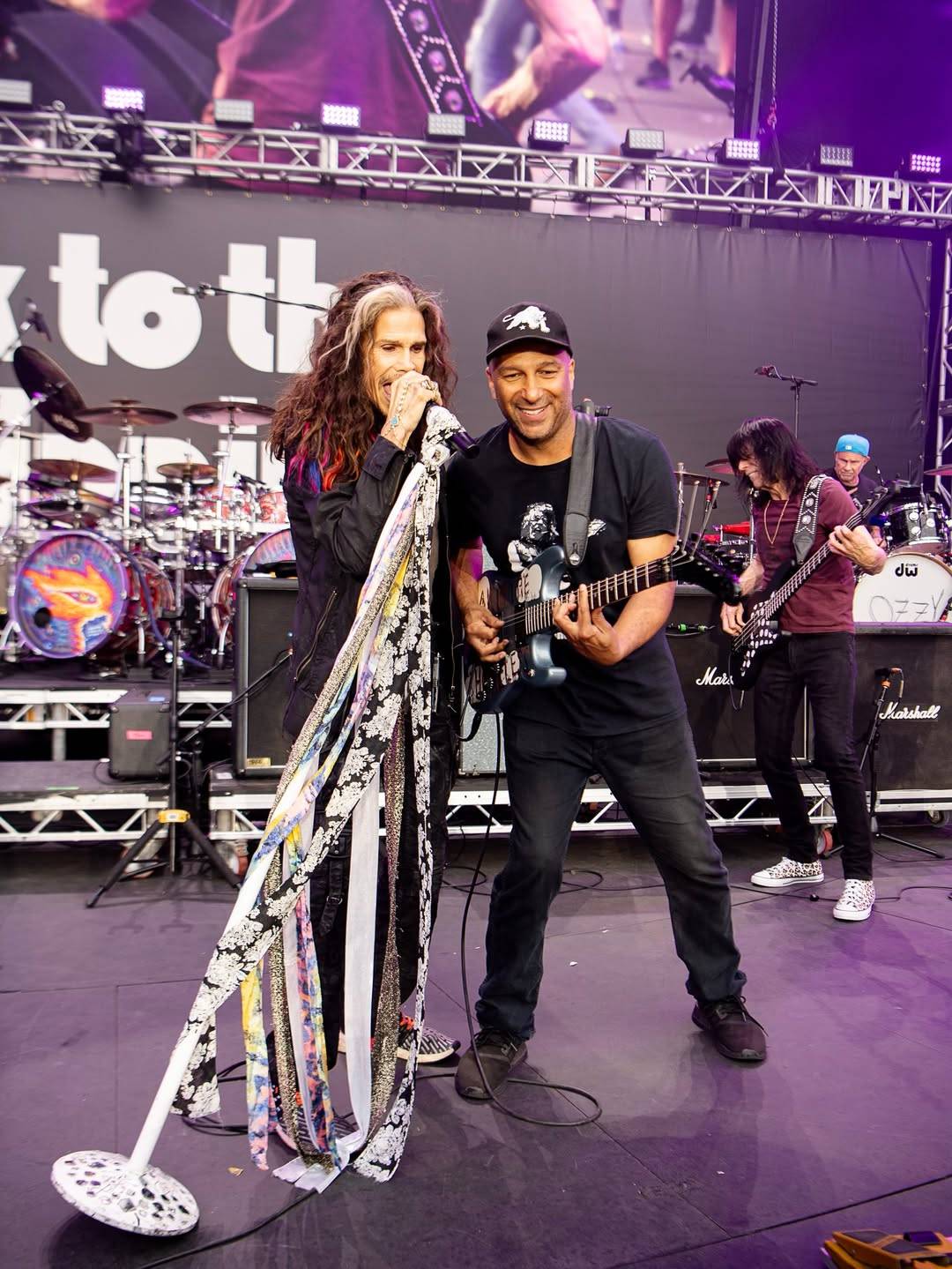 入手困難★レア★STEVEN TYLER スティーヴン タイラー トート バッグ まさに奇跡！！〝伝説の夜〟に集結した超豪華アーティストたちの