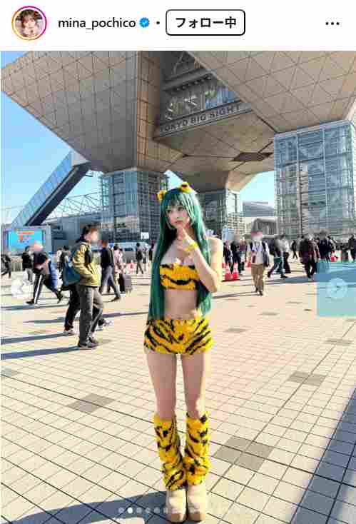 リアルラムちゃん降臨」〝四刀流タレント〟音羽美奈コスプレに