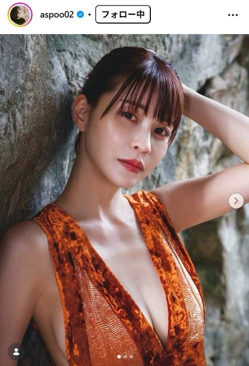 反則や」レジェンドグラドル岸明日香〝34歳の限界突破〟ショットに