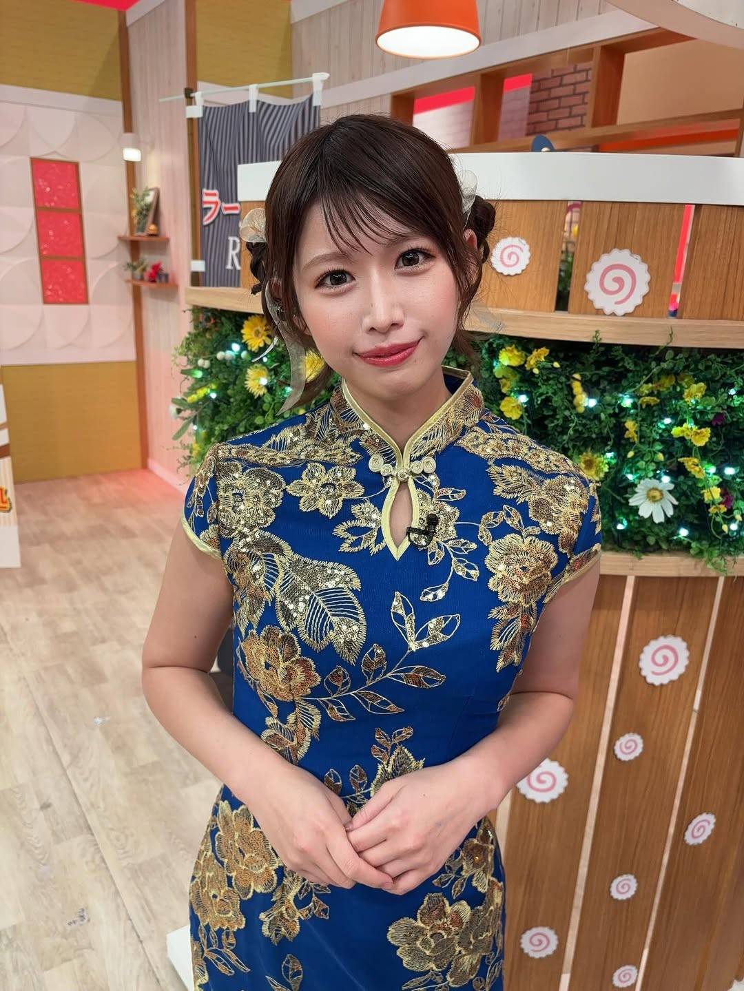 興奮しました」元AKB48アナ〝ぴっちり〟チャイナドレスに反響「ヤバい