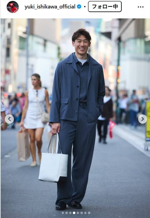 トップのみ　石川祐希モデル なんだこの等身」バレー石川祐希〝別人級〟モデル姿「これは反則すぎ