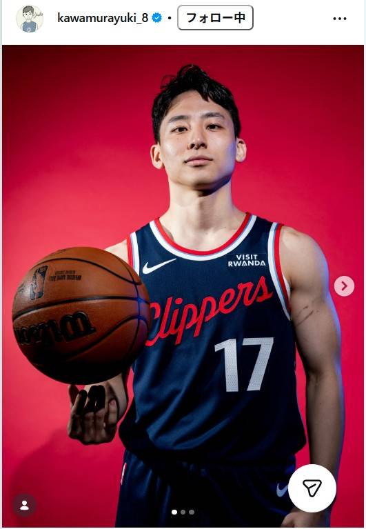 ひとまわり大きくなって」NBA3年目の河村勇輝〝劇的変化〟に反響