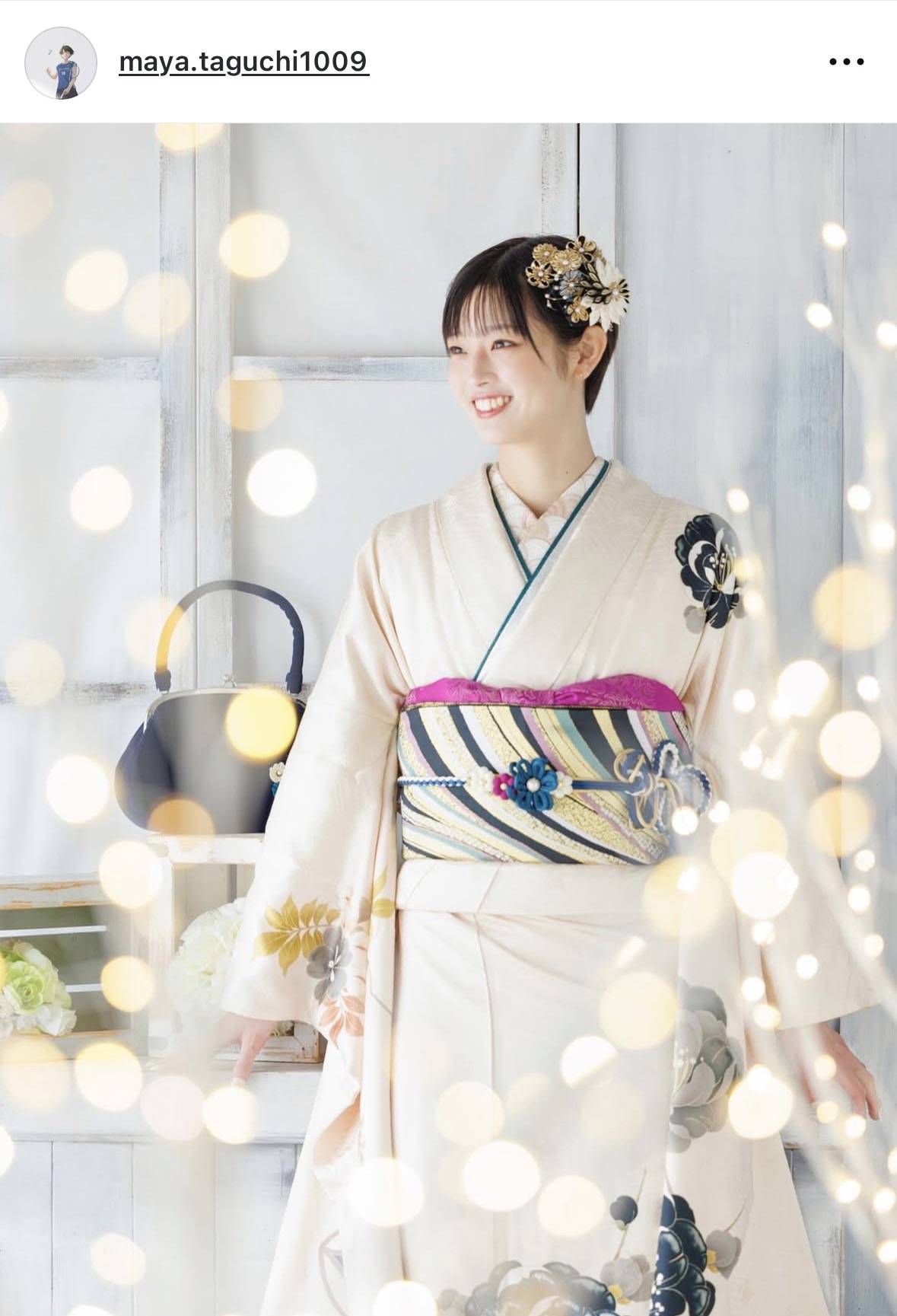 芸術レベル」バドミントンのニューヒロイン田口真彩〝晴れの日を彩る