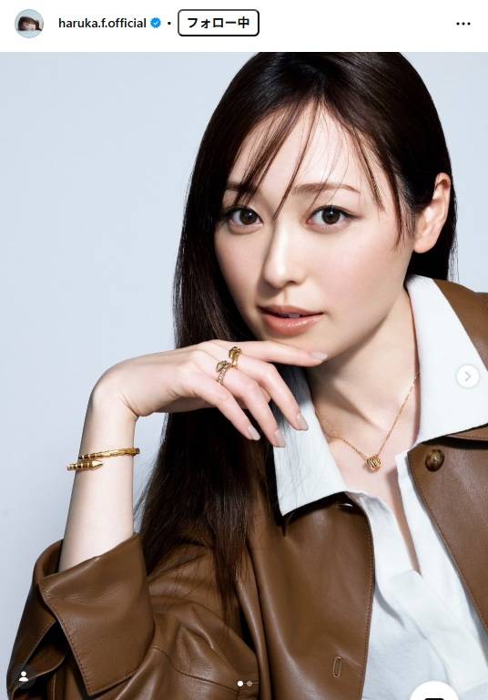 一瞬誰かと…」まいんちゃんから17年…福原遥〝イメージ激変〟ショットに