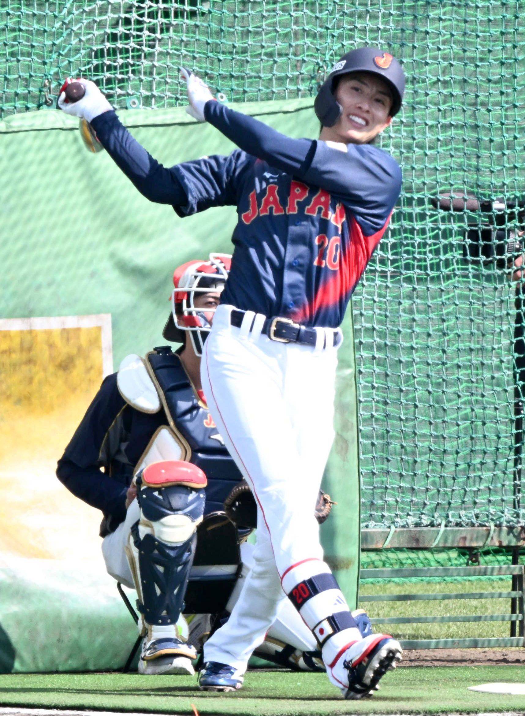 2.15WBC強化合宿@宮崎】侍JAPANフォトギャラリー：「おっ！」で