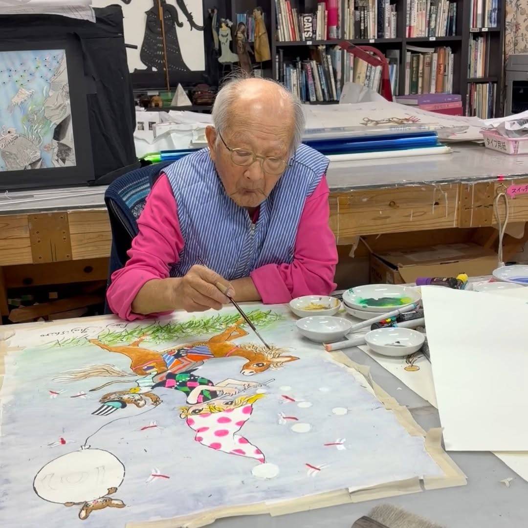 藤城清治 月光の響 FSM-1,2 ジクレー版画