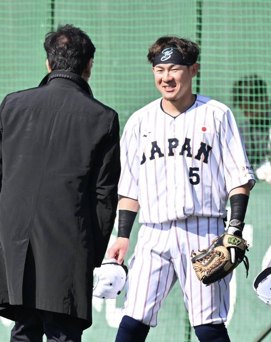 2.19WBC強化合宿@宮崎】侍JAPANフォトギャラリー：「おっ！」で