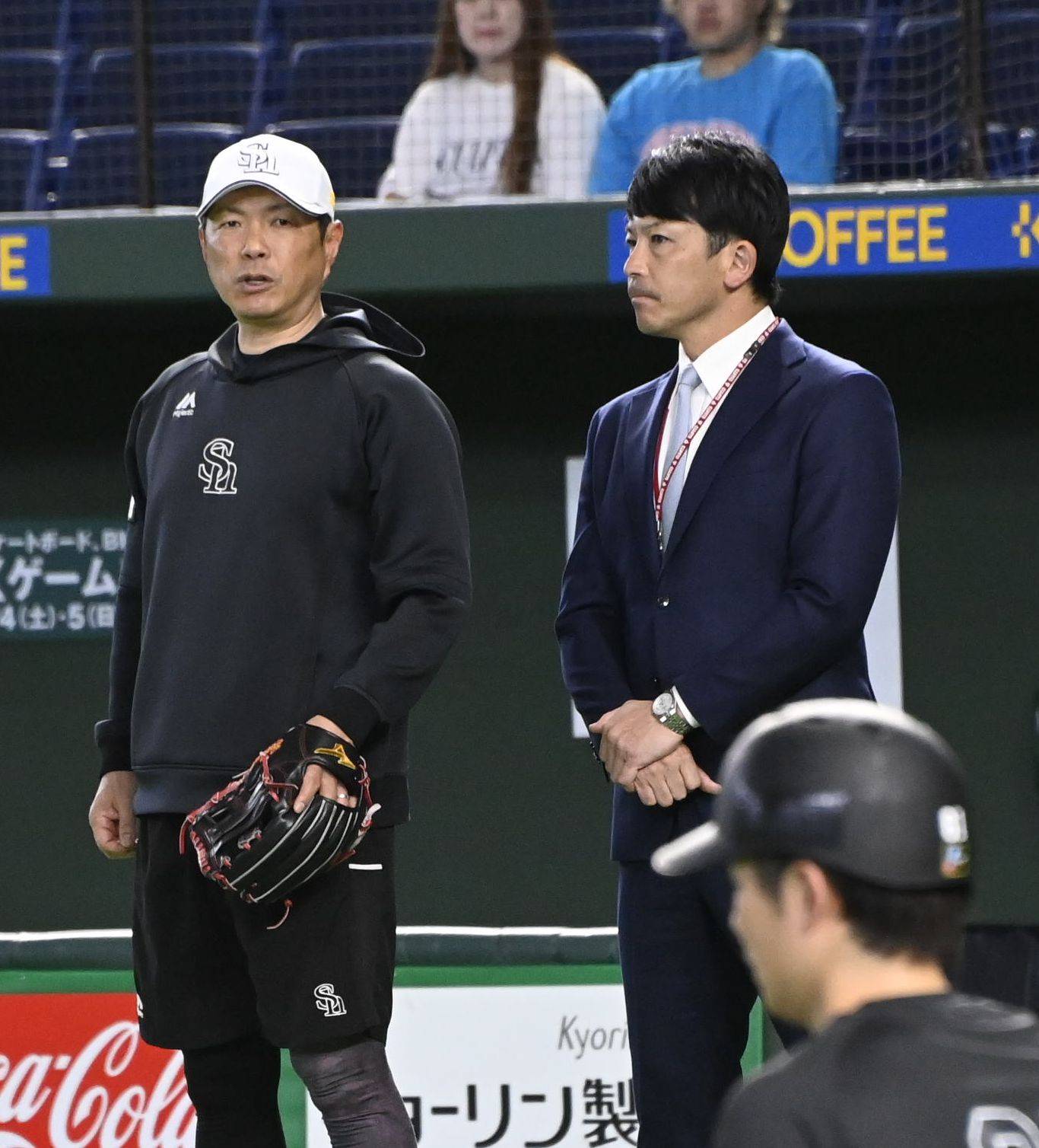 5.28 セ・パ交流戦 vs巨人】ソフトバンクおタカらギャラリー：「おっ 