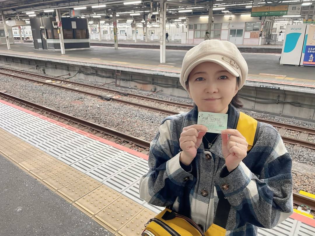 夢がひとつ叶いました」52歳・高橋由美子、念願の青春18きっぷ旅