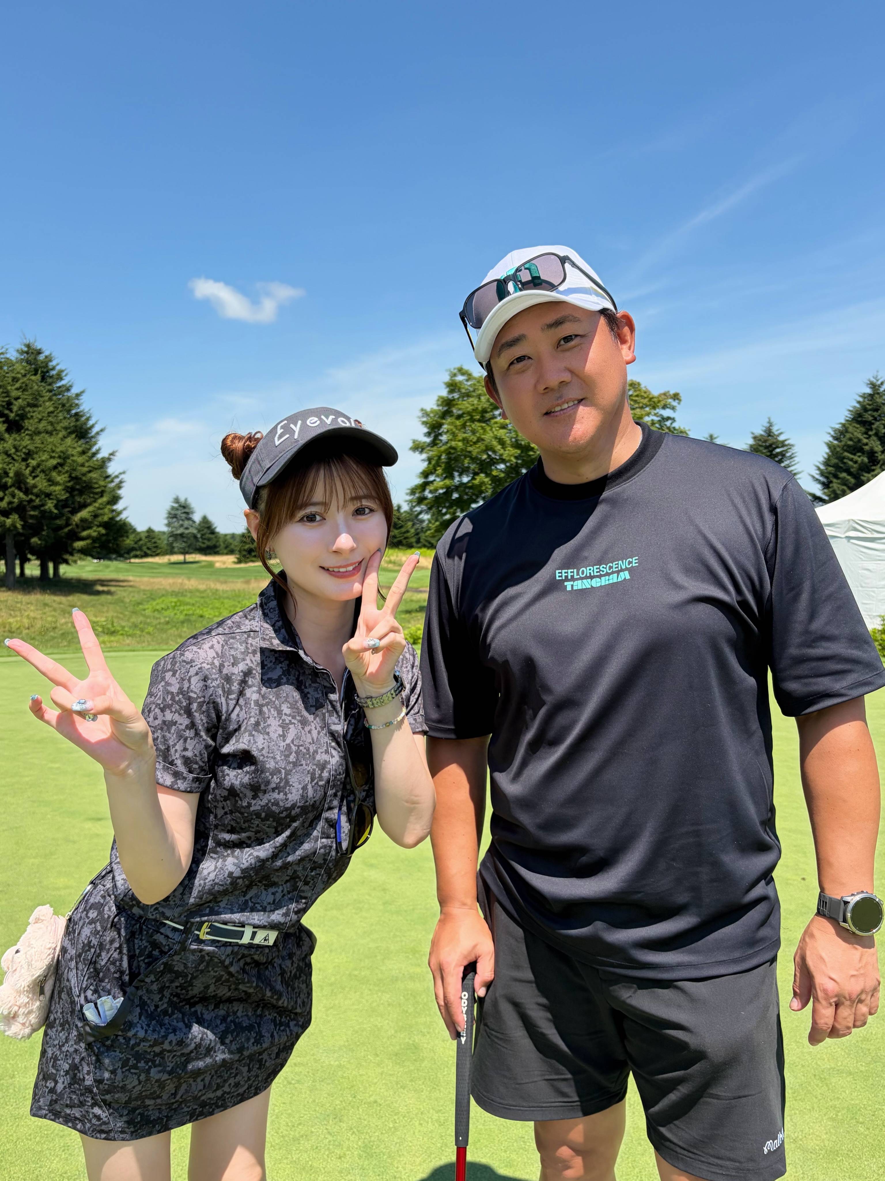 おお!松坂大輔!!」元アイドルと2ショットの〝平成の怪物〟にファン歓喜