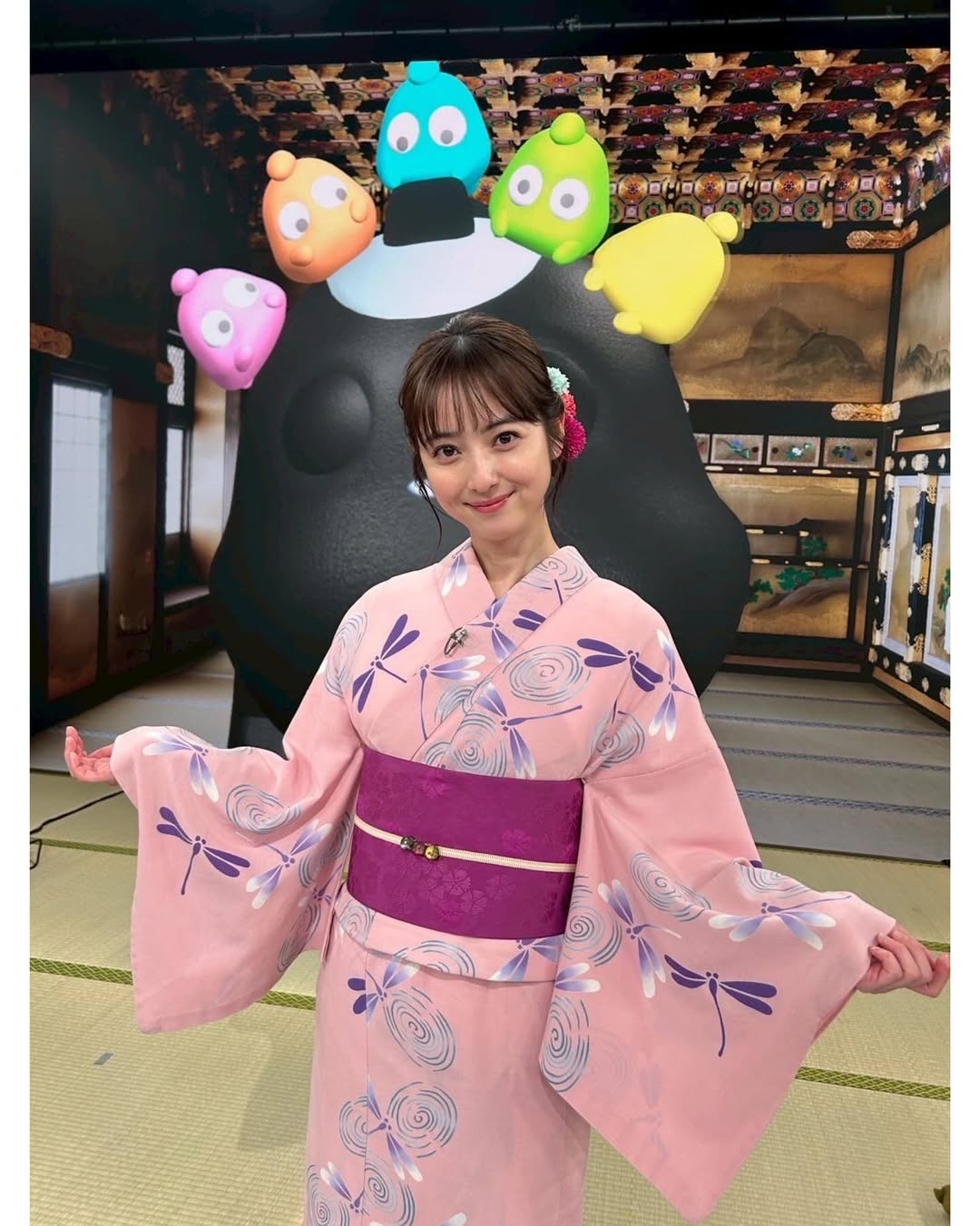 【雑誌掲載】佐々木希さん着用 ブランド浴衣 ◆きもの道楽 ◆ セオ‪α 佐々木希、金魚カラーの艶やかな浴衣姿で報道陣を魅了「すごく