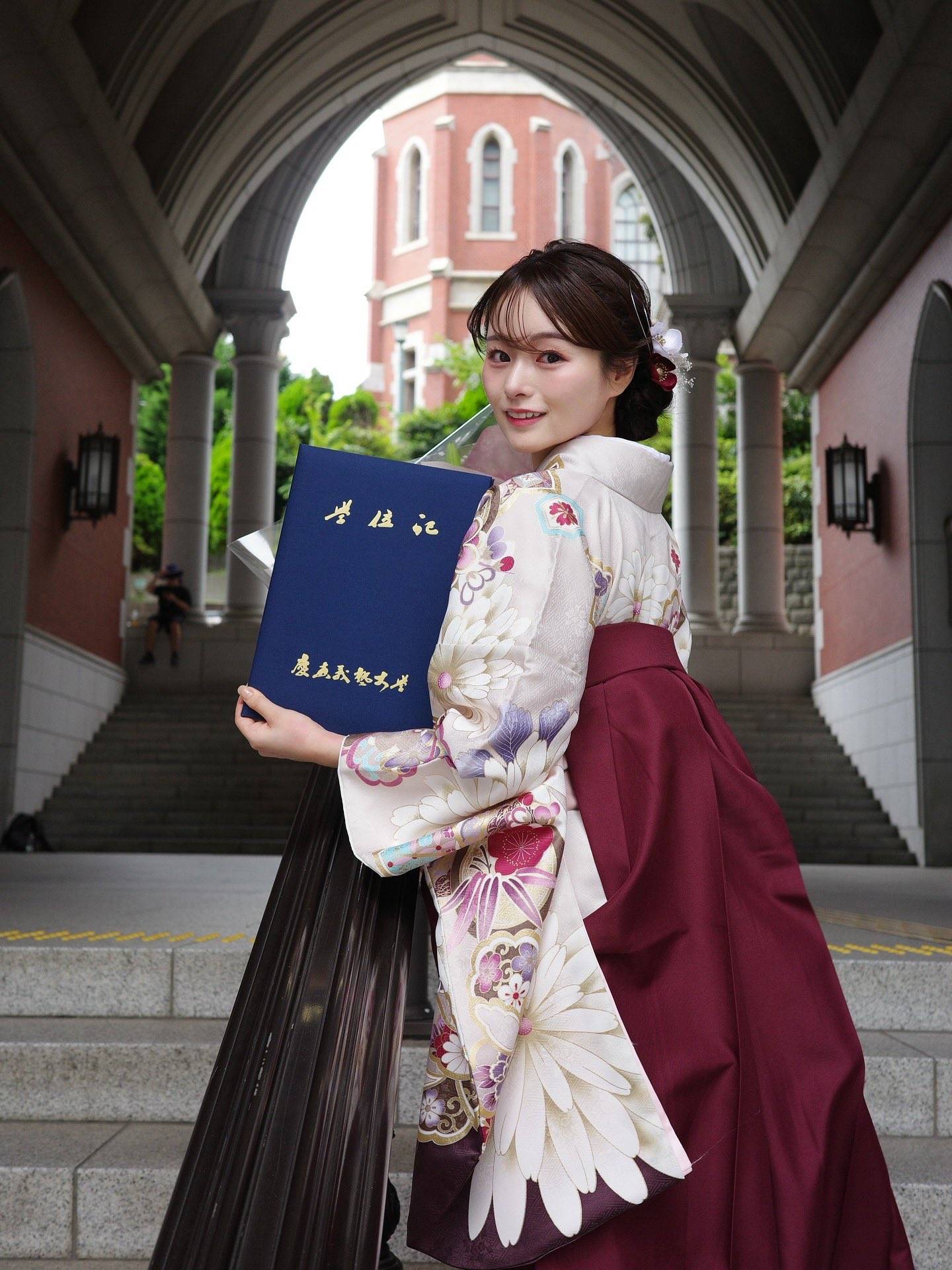 慶應女子 卒業祝 📷 ⁡ 「NMB48 小嶋花梨卒業コンサート」舞台裏の様子💭 ~ #平山真衣