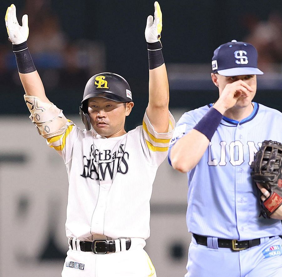 イメージがはまった代打V打 ソフトバンク中村晃「チャンスが来る