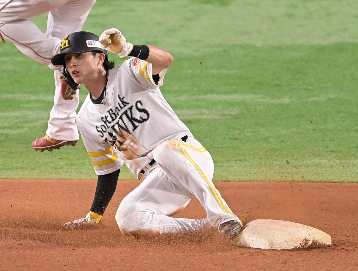 ソフトバンク周東佑京が4年ぶり40盗塁 通算200盗塁まであと「6