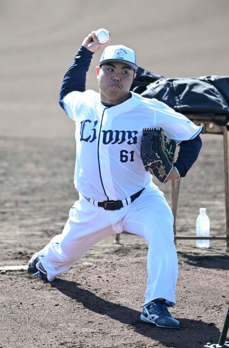 侍ジャパン ユニフォーム ビジター L 平良海馬 西武ライオンズ 平良 
