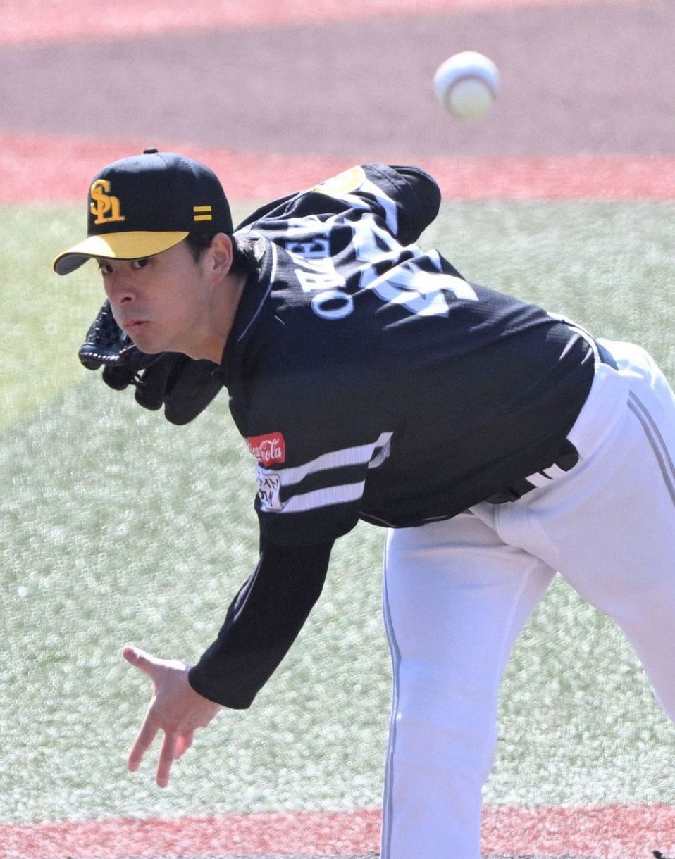 ソフトバンク大関友久は開幕2戦目濃厚 対戦相手ロッテに4回1失点好投 