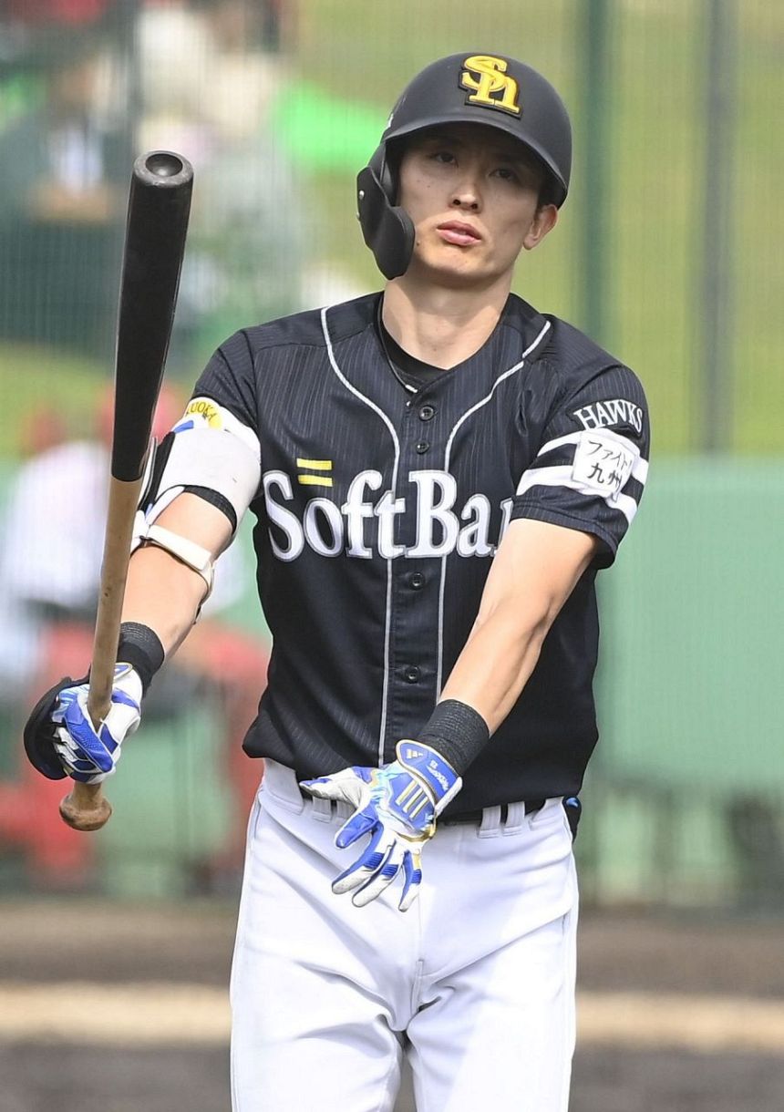 2軍戦志願参加の周東佑京 無安打に「技術が足りないと思い知ら