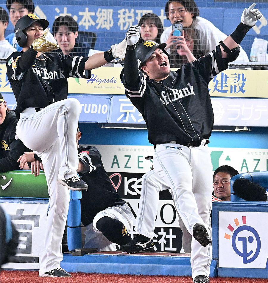 強すぎるソフトバンク 4番山川穂高先制2ラン 3番柳田悠岐＆5番近藤健介