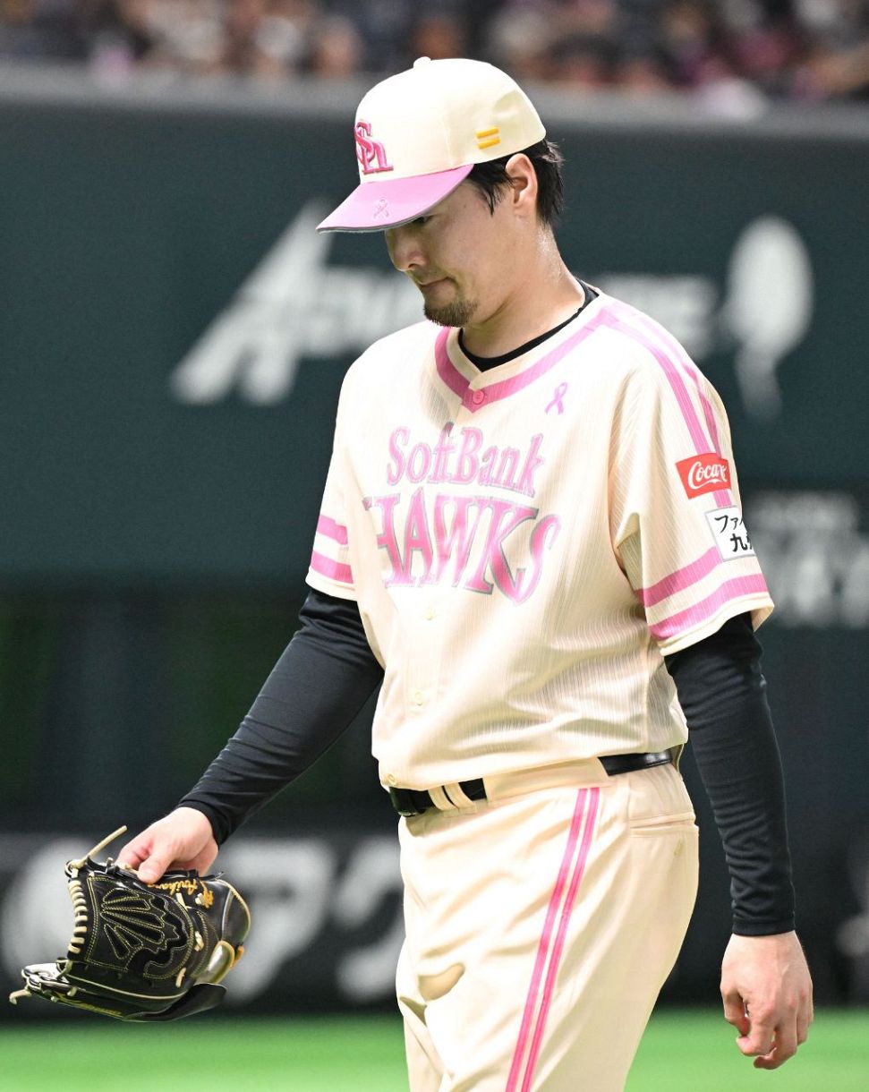 ソフトバンク有原航平が6回5失点の乱調 安定感が影潜め2アーチ