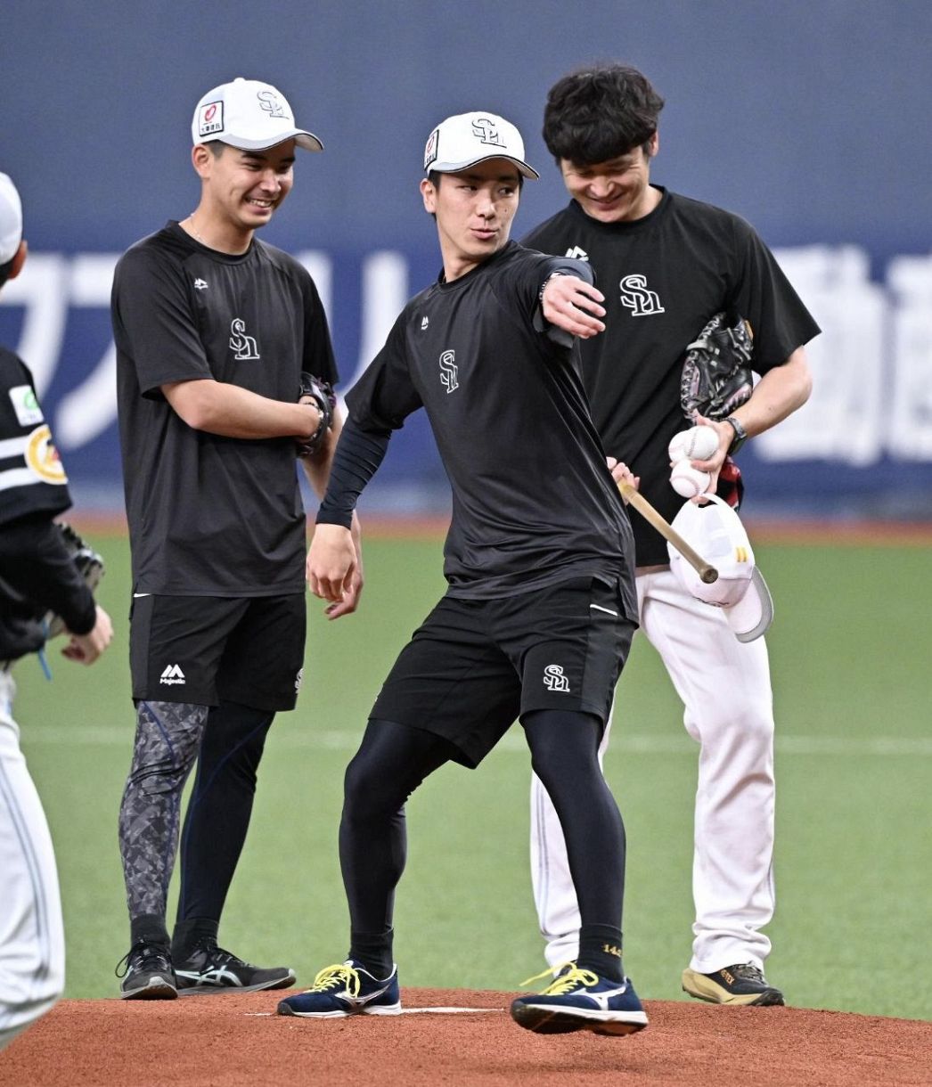 高かったので投げやすそう」 ソフトバンク藤原大翔、ビジターで狙う 高かったので投げやすそう」 ソフトバンク藤原大翔、ビジターで狙う
