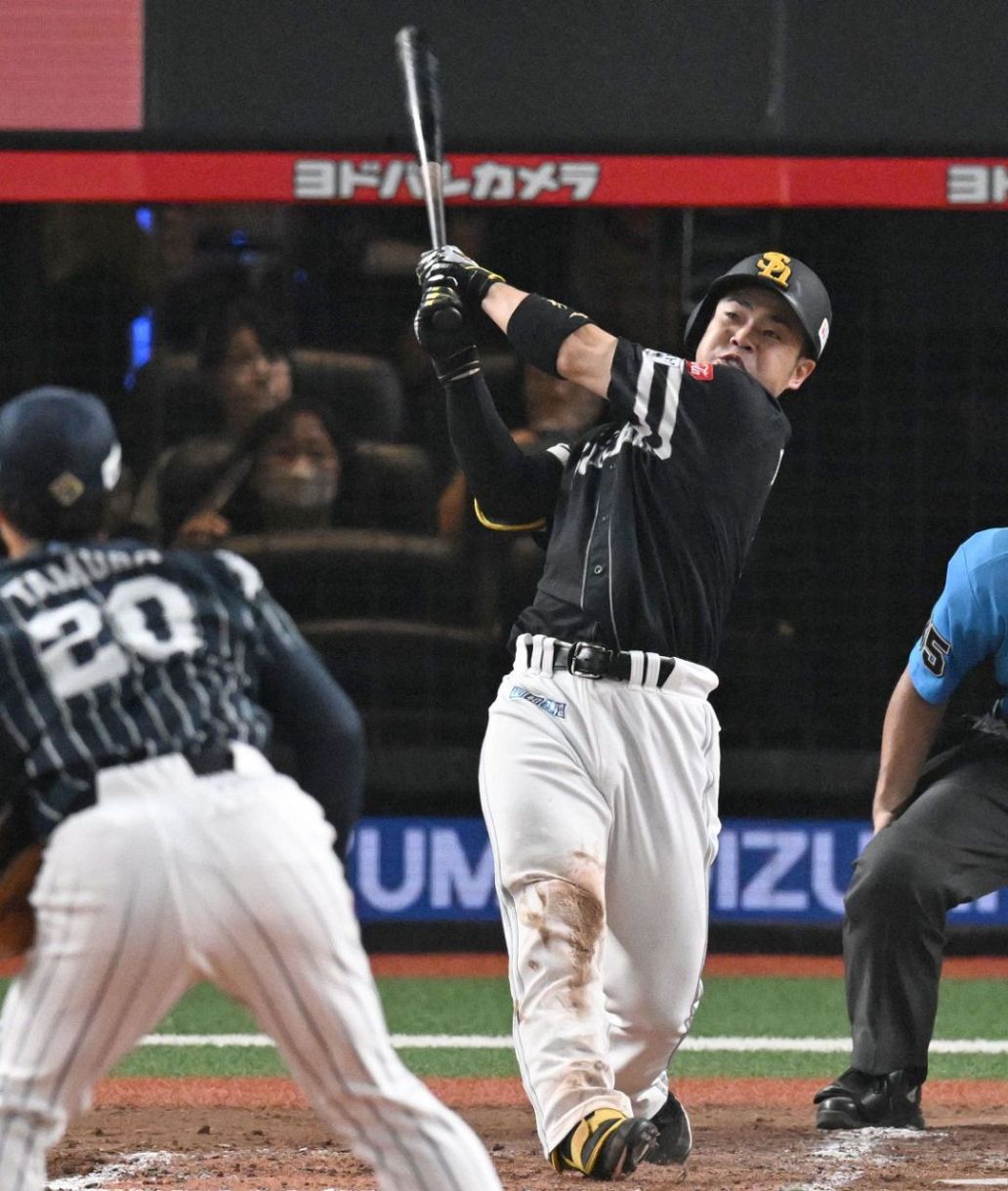 健介 ソフトバンクが西武に快勝 優勝マジックは「30」 近藤健介が今季3度目