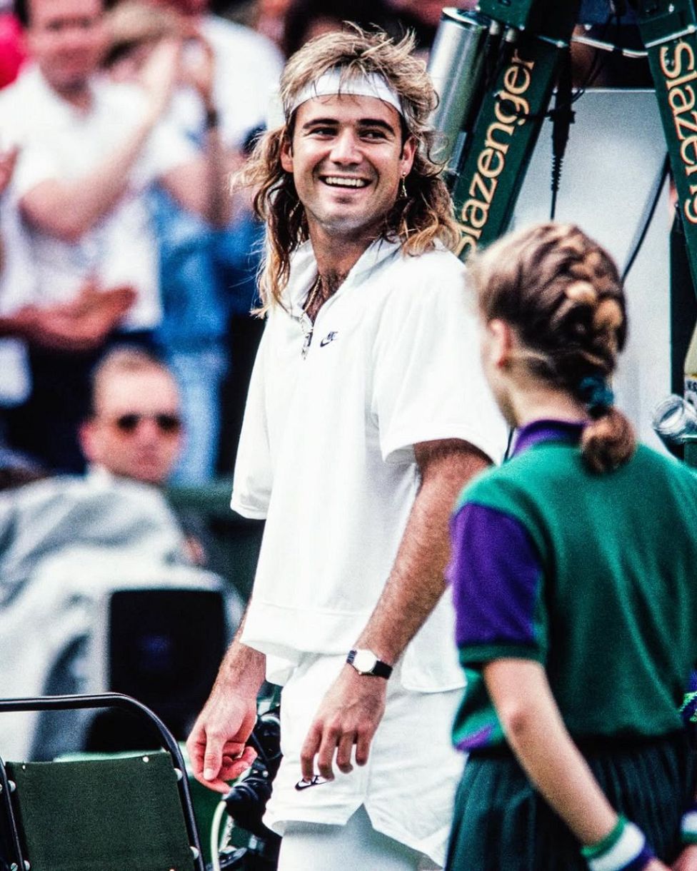 普通のおじさん」テニス界の英雄、アンドレ・アガシ〝55歳の近影