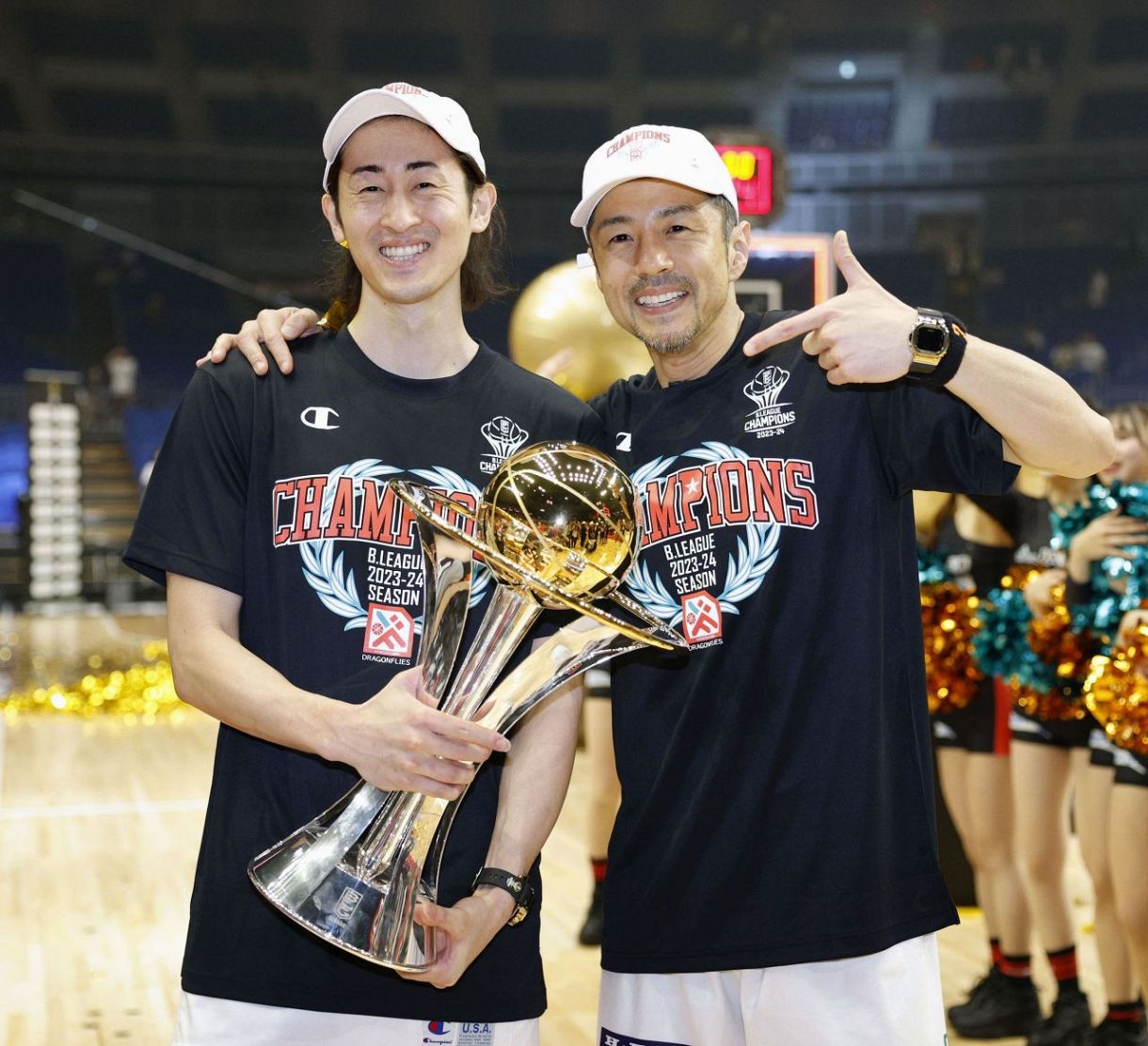 B.LEAGUE 2023-24 優勝記念Tシャツ Bリーグ ドラゴンフライズ