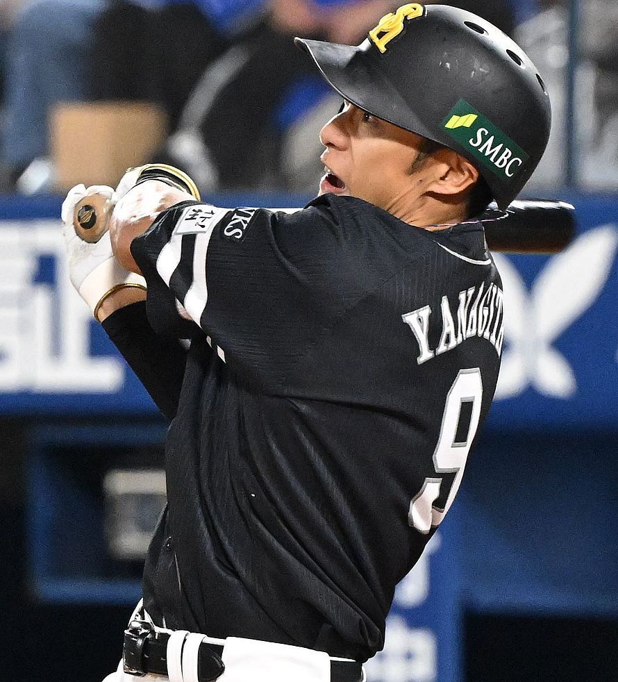 ソフトバンクが30イニングぶり得点 柳田悠岐の2ランで反撃ののろし