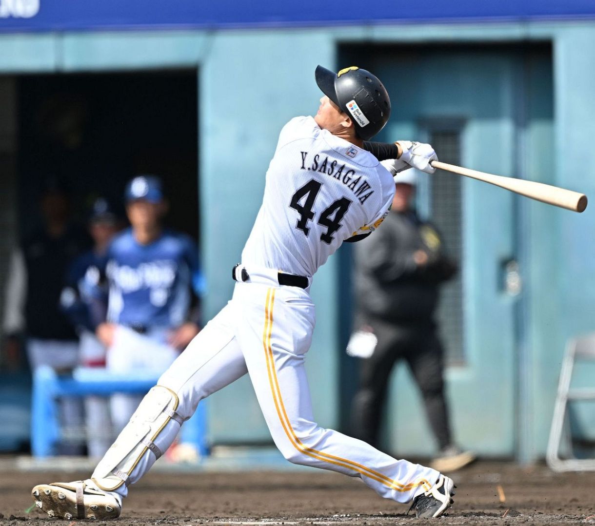 ソフトバンク笹川吉康、豪快弾で早くも今春3号！ 6年目23歳の「ギータ2