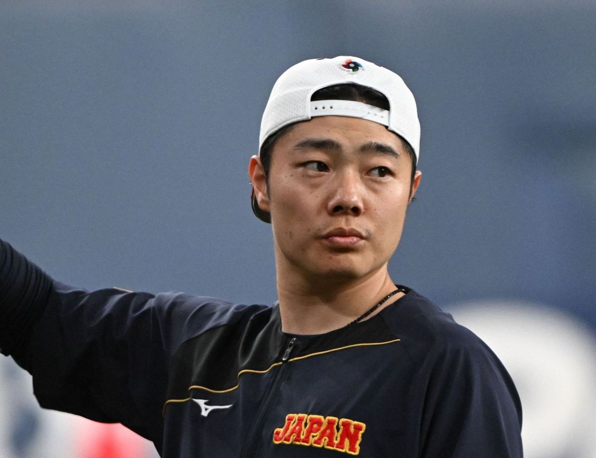 松本裕樹 ソフトバンクホークス WBC2026 黒 選手支給 長袖アンダー 
