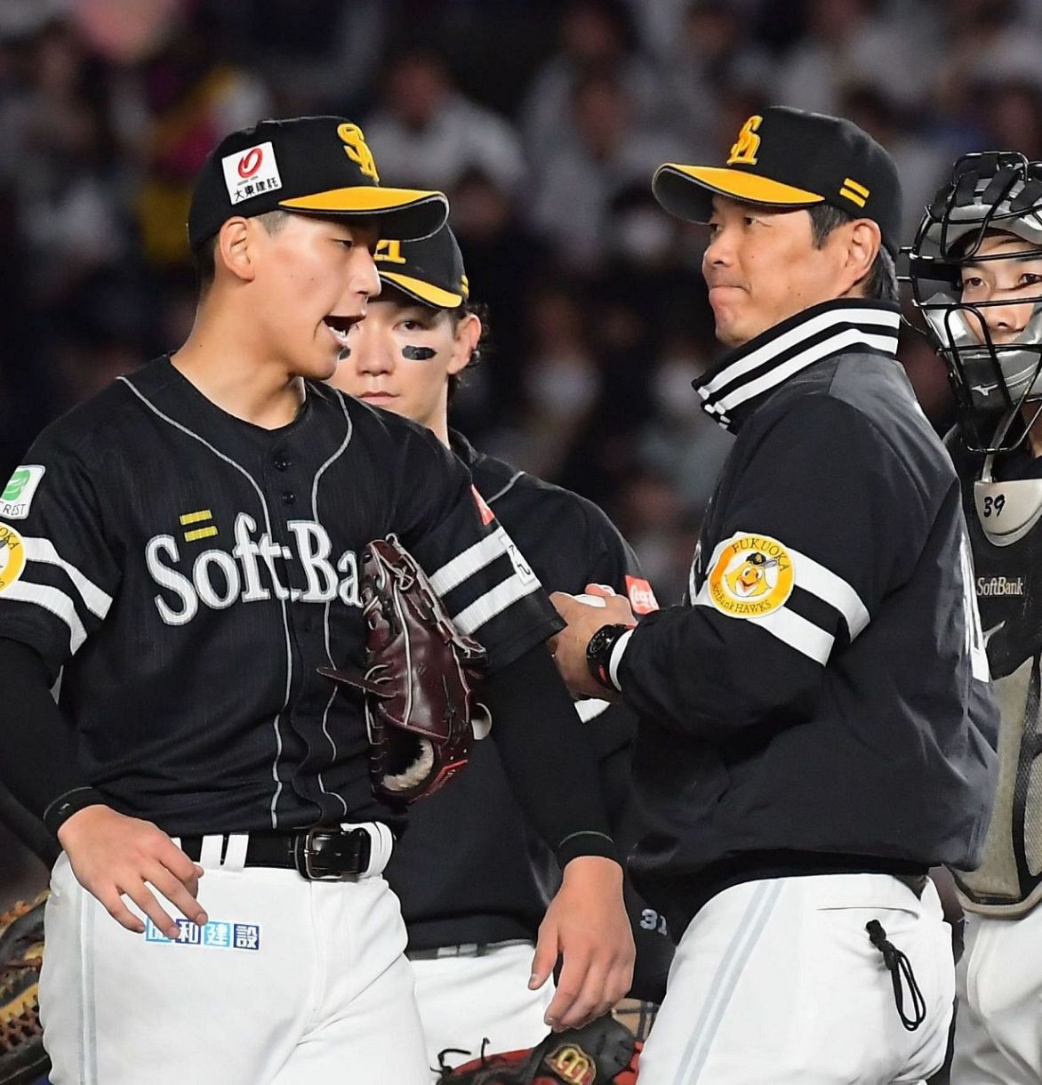 負けないねぇ」ソフトバンクの負けない左腕に小久保裕紀監督も苦笑い