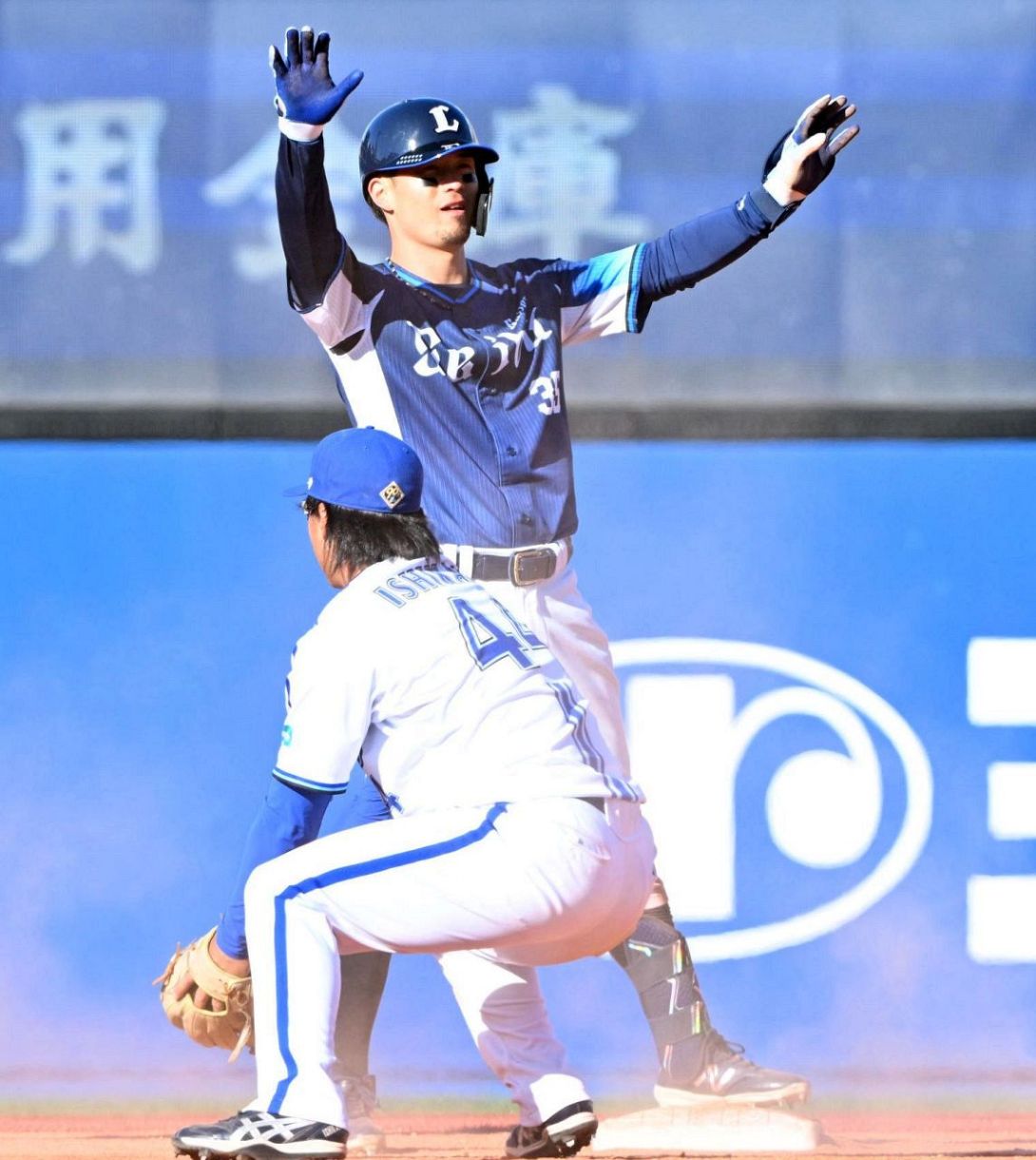 西武・若林楽人「本当に何の不安もない」 適時打＆好走塁で外