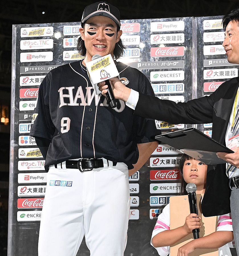 打率リーグトップ＆8本塁打 キャプテン柳田悠岐が語る好調の要因