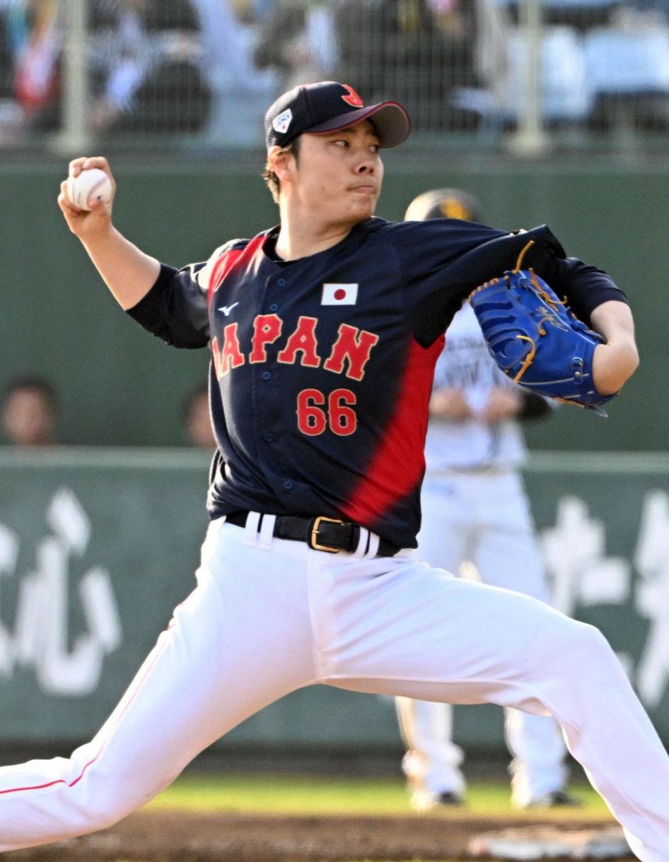 侍ジャパン松本裕樹 壮行試合終了後、異例の「特別練習」で登板 140