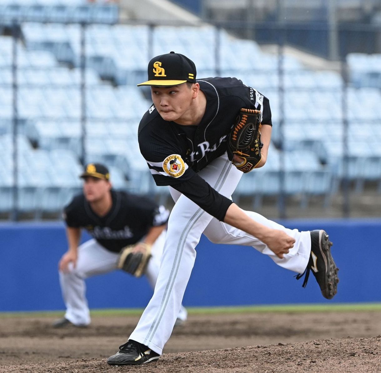 【美品】ダイエー 小久保裕紀 ジャンパー グランドコート ソフトバンクホークス 美品】ダイエー 小久保裕紀 ジャンパー グランドコート