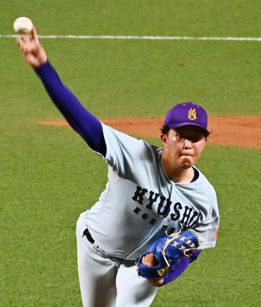九国大のMAX151キロ右腕 西南大に中3日でリベンジ リーグ戦初完投勝利