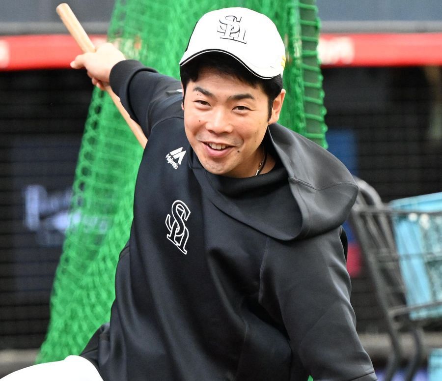 ソフトバンクは18日に死球の近藤健介が2番左翼、3番二塁は牧原大成