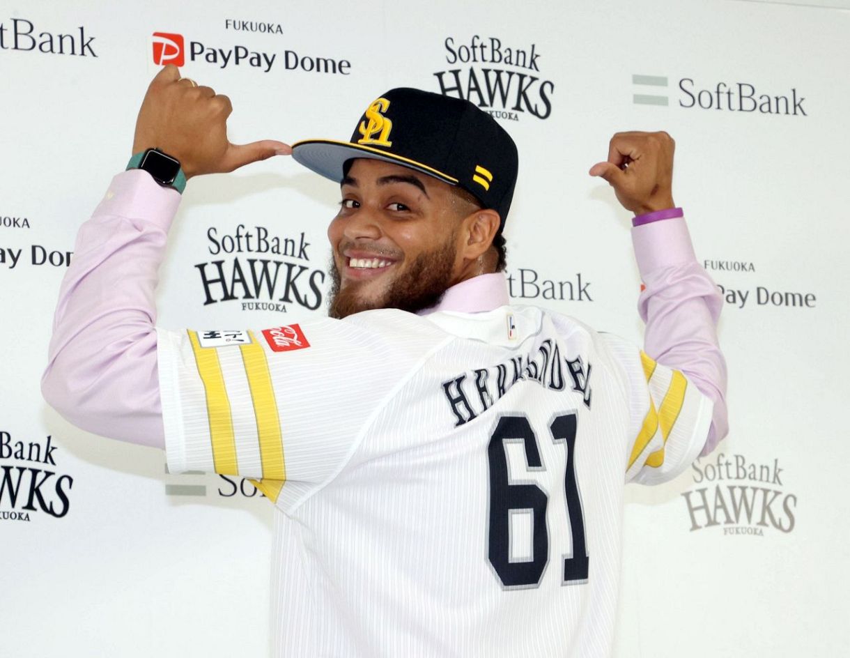 大谷翔平から4打席で4奪三振 ソフトバンクの新加入左腕、メジャー時代