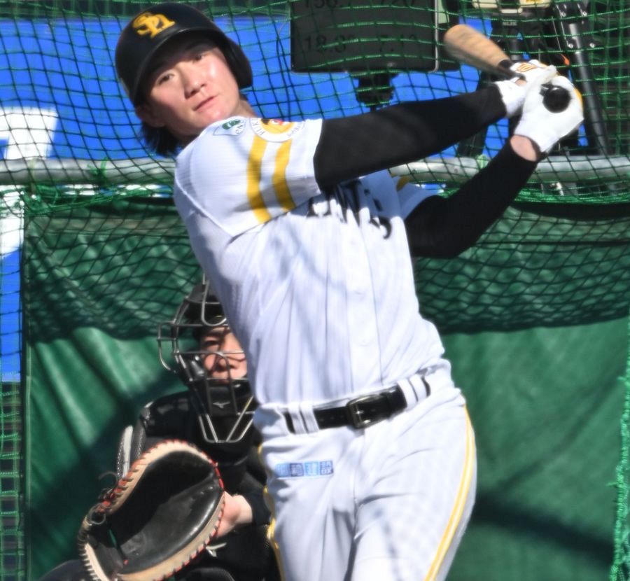 鬼、力んだっすね」ソフトバンク正木智也、12球団屈指のタレント勢と