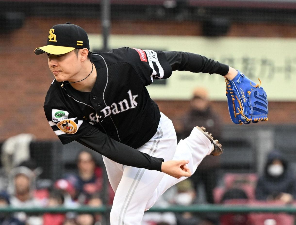 WBC右腕に苦難 ソフトバンク松本裕樹、2試合連続失点で勝ち越し点許す
