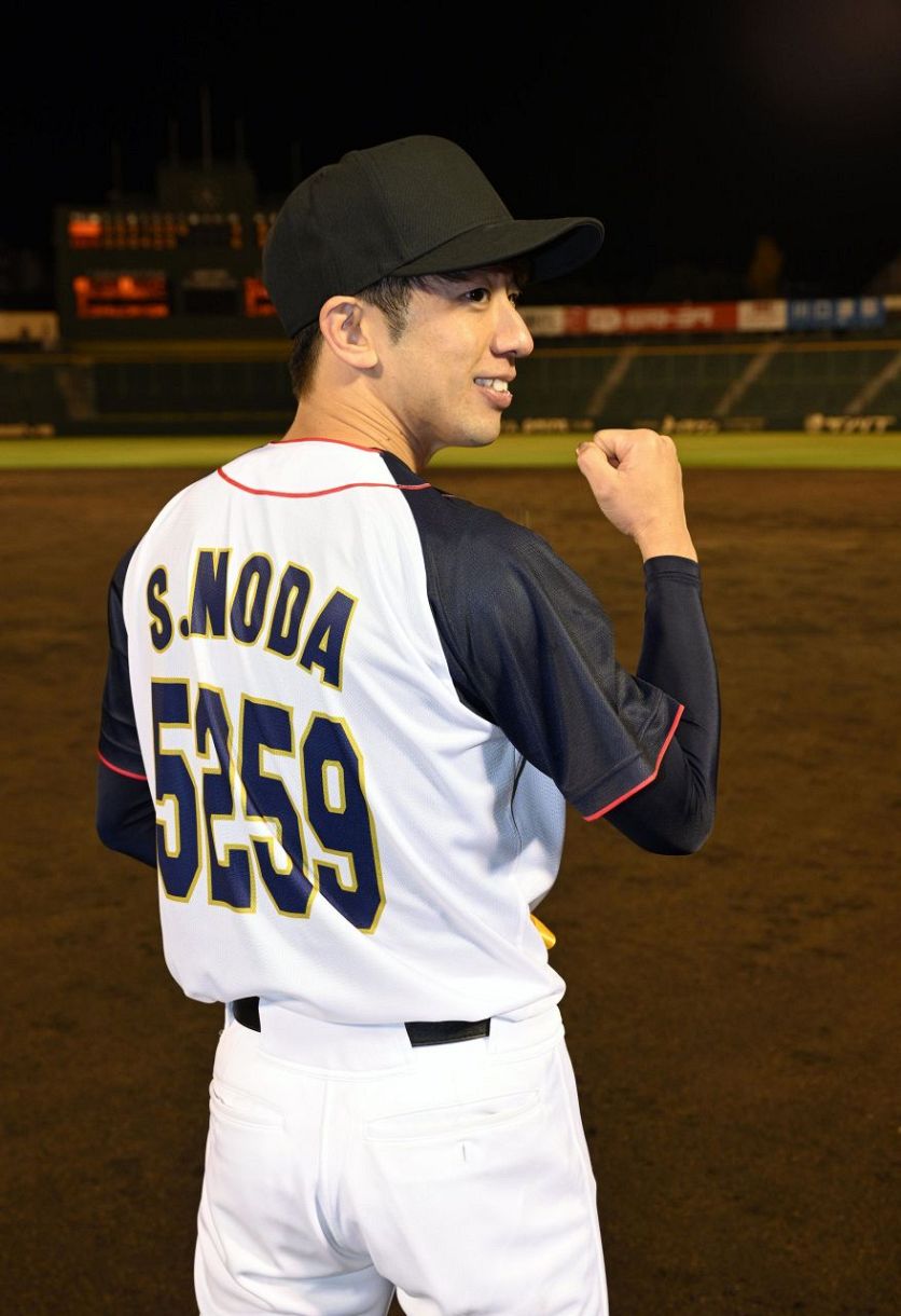 ボートレースの登録番号「5259」を背負う野田（撮影・星野楽