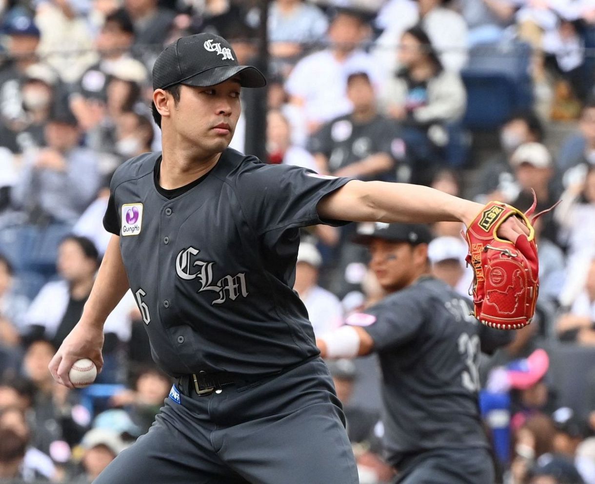 宝物〟千賀滉大のグラブでつかんだ！ ロッテ種市篤暉3月以来2勝目