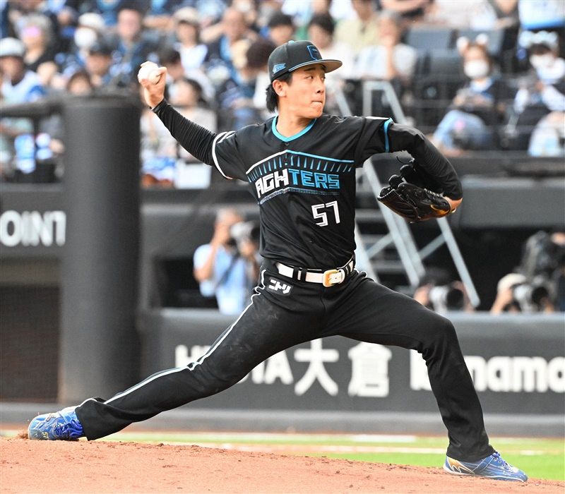 新庄プロデュース ユニフォーム　北山亘基 57 レプリカユニフォーム ホーム(HOKKAIDO 20th ワッペン付き) 北山